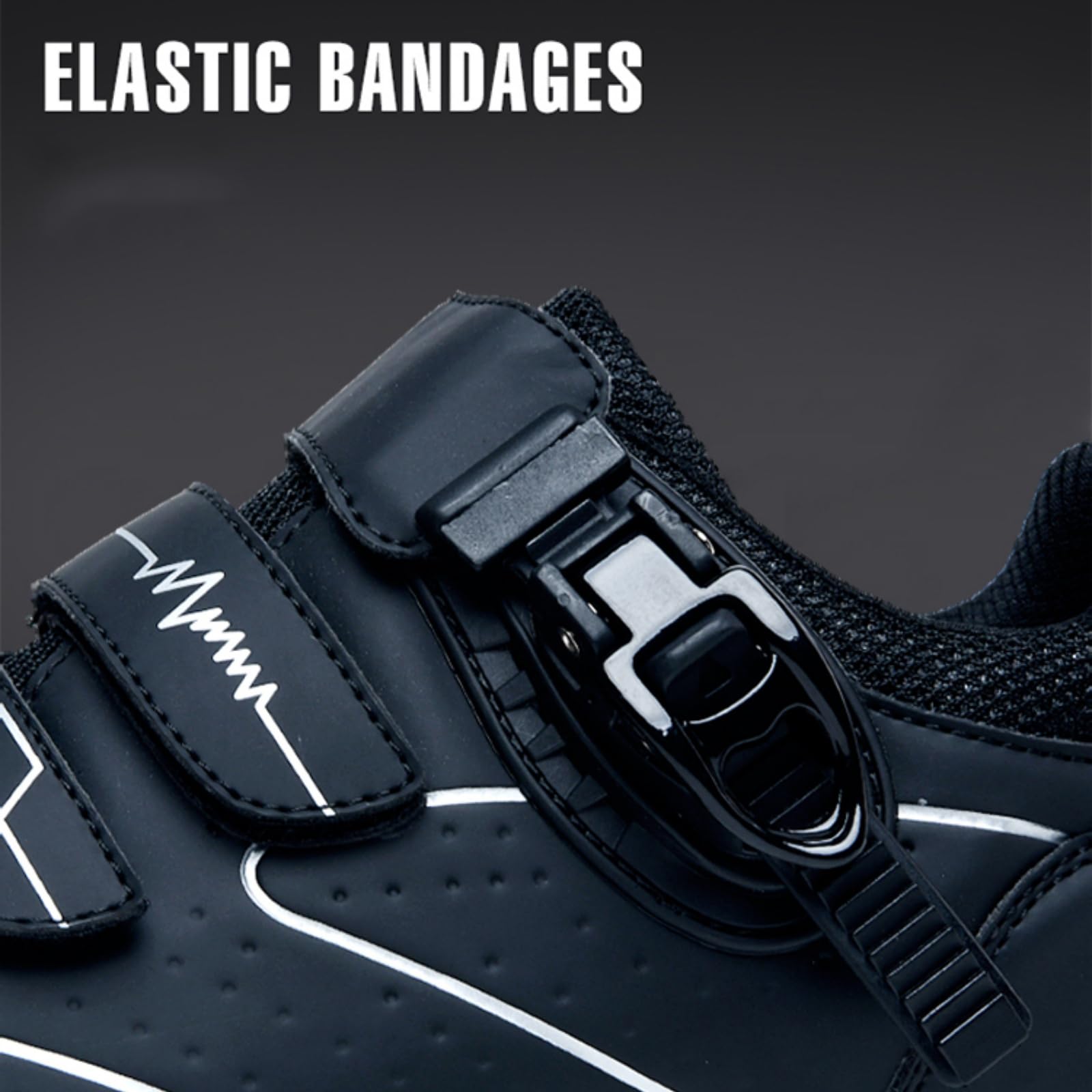 Mateju Zapatillas Ciclismo MTB Hombre Mujer, 36-47 EU Zapatillas Bicicleta de Montaña Hombre con Calas Respirables Antideslizantes para Deportes al Aire Libre