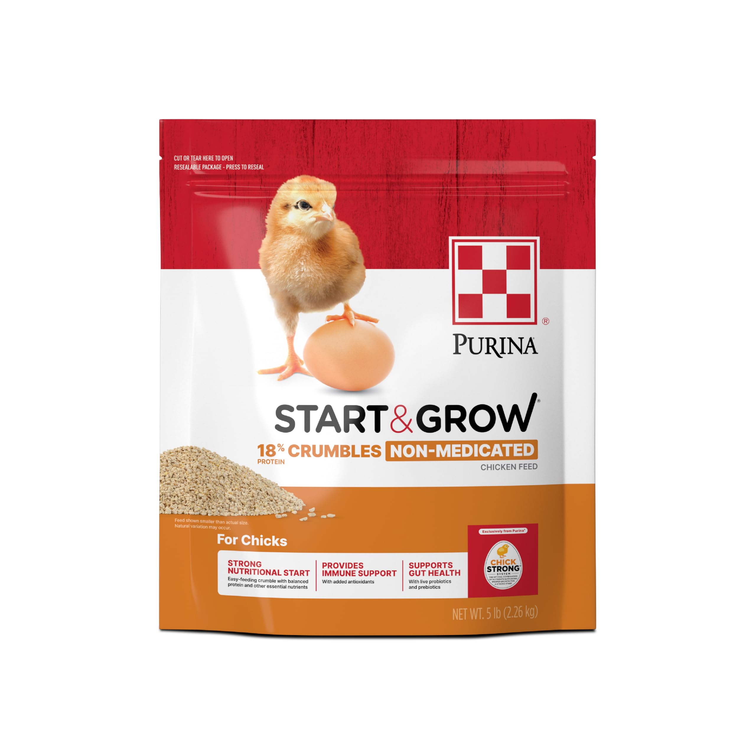 Purina Start and Grow Chick Feed Crumbles