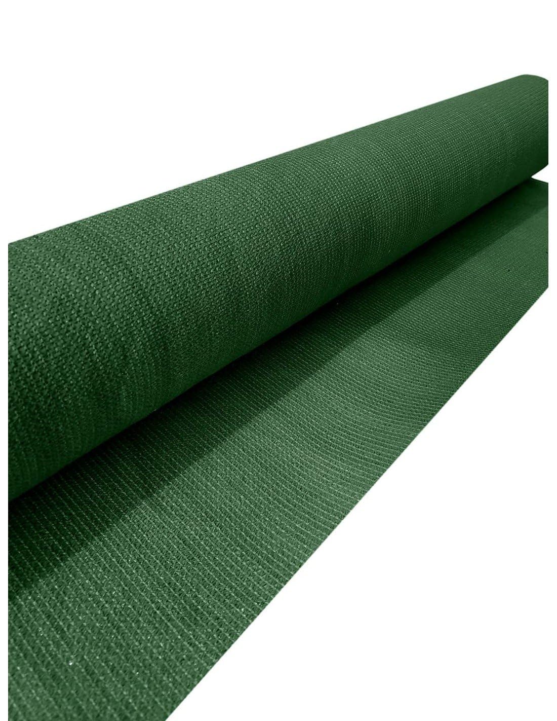 Jardin202 - Malla de Ocultación 120 g/m2 | Ocultación y Privacidad para su Terraza o Jardín | Seleccione Medida y Color | 1.50 x 10 Metros (Verde Oscuro)