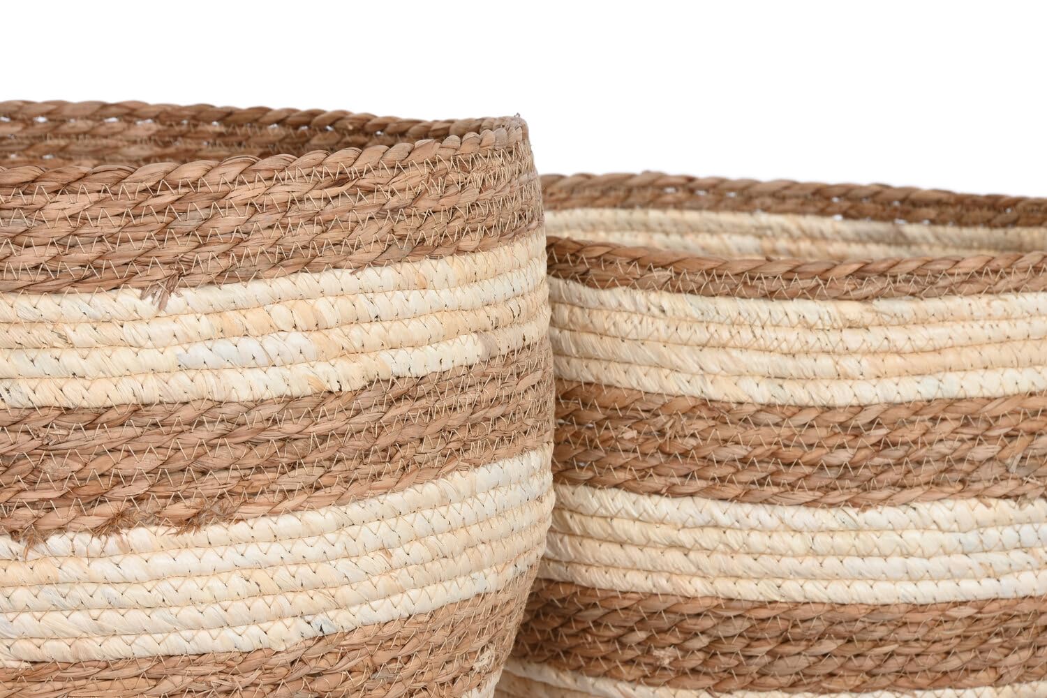 Cesta Set 6 Fibra 53x53x43 Natural 53x53x43 cm