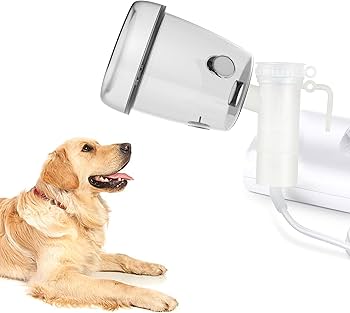 Amazon | 猫と犬用のペット用ネブライザーと吸入マスク、ペットの口
