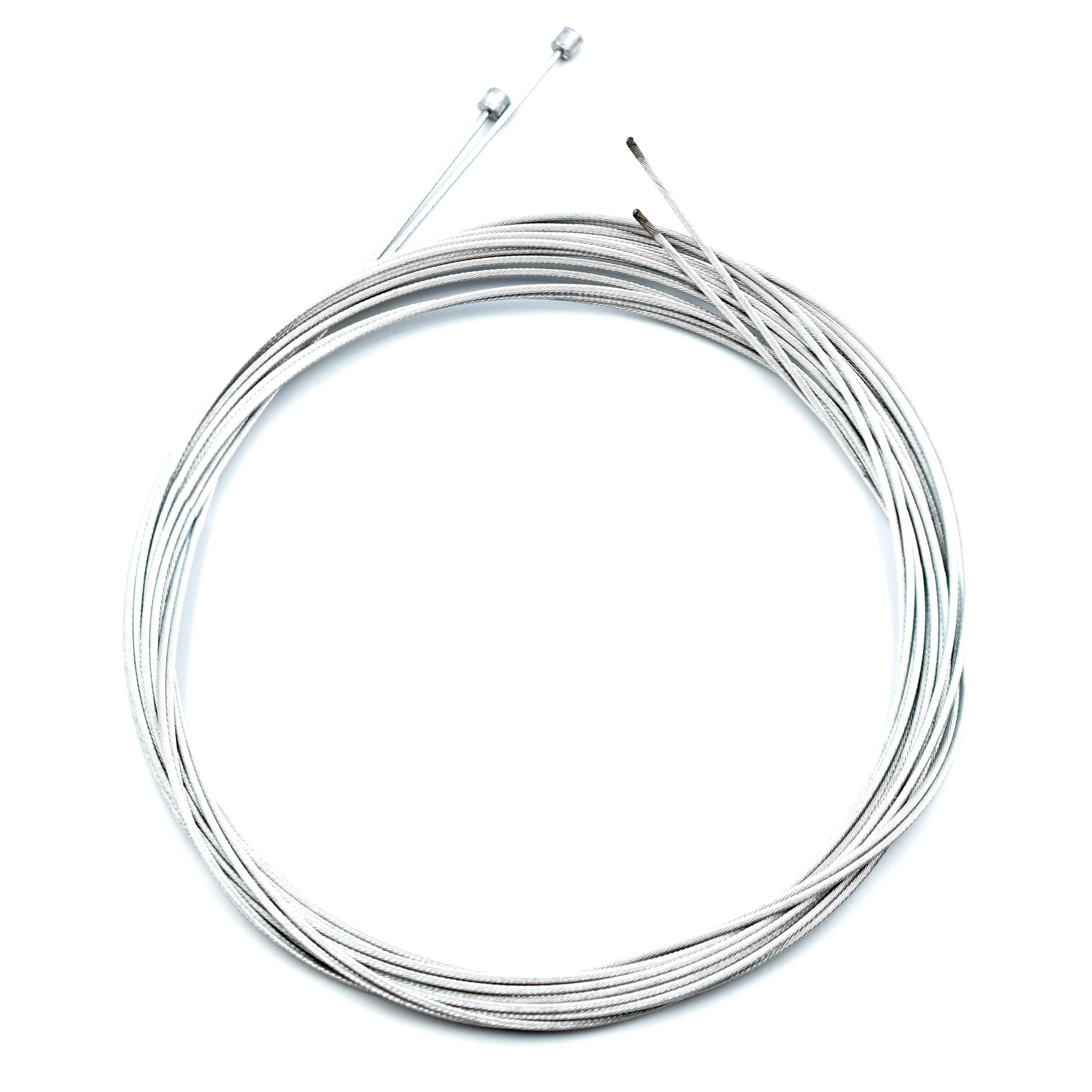 5 Cavi Deragliatore Bici 1.2mm X 2.7m - Compatibili Shimano E SRAM Per MTB, Corsa E City Bike - Foto 3