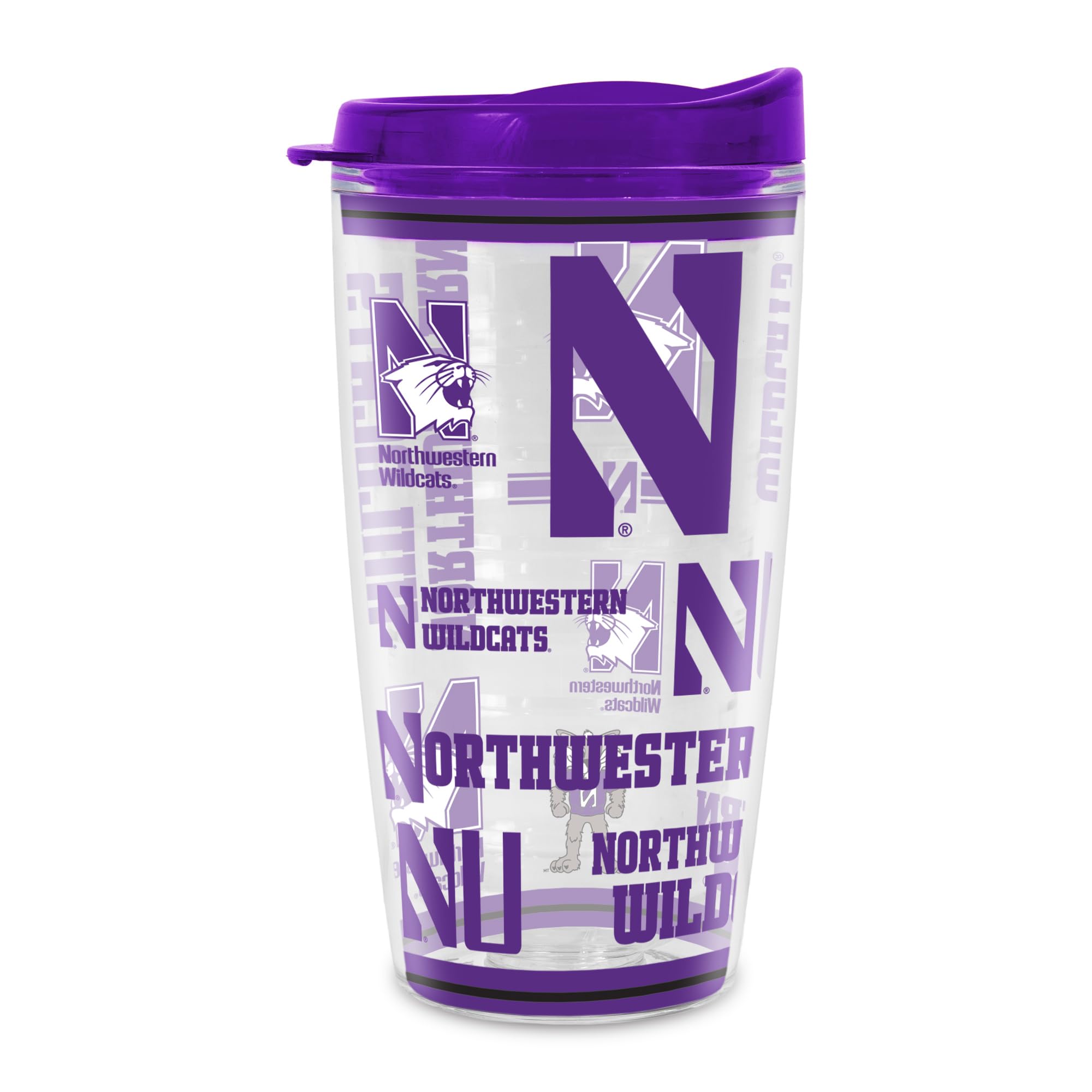Rico Industries NCAA College Double Wall Mayhem 16oz Or 20oz Tritan Tumbler W Lid
