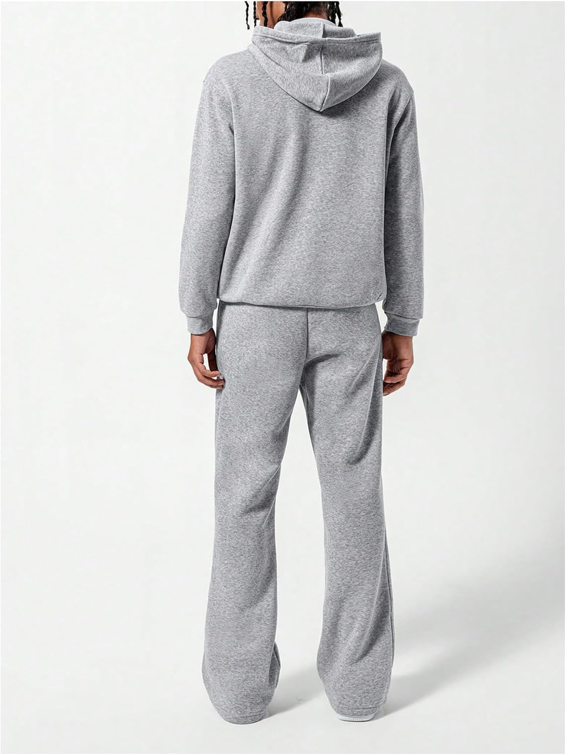 Boy's Straight Leg Sweatpants Elastic Waist Baggy Pants Joggers Athletic Track Pants Trousers - Image 2