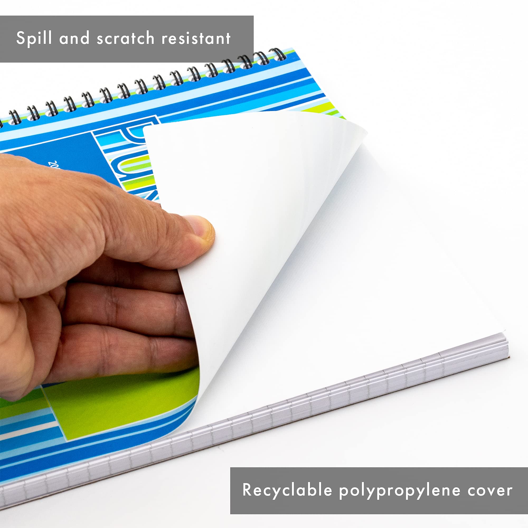 Pukka Pad A6 Jotta Wirebound Notebook - 14.5 x 10.5cm - 3 Pack, Multicoloured - Image 4