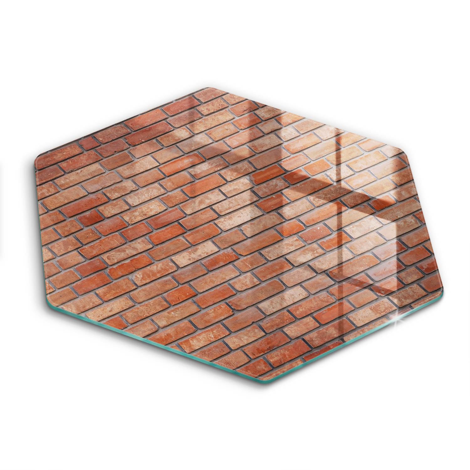 Plaque de cuisson induction protégée par l'accessoire hexagonal Wallfluent 40cm