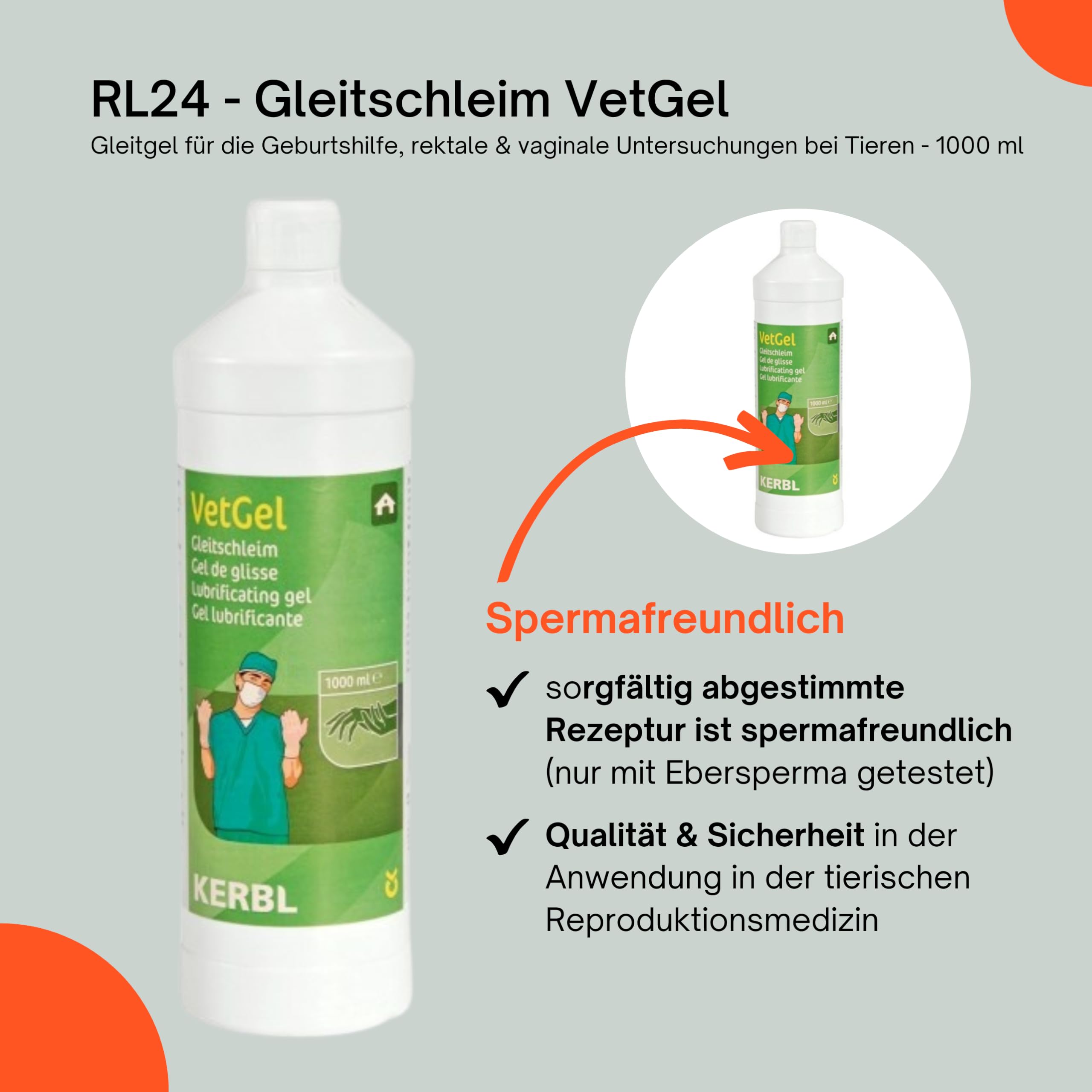 veterinär gleitgel GLEITGEL vet. 500 ml : Amazon.de: Drogerie & Körperpflege main image 0