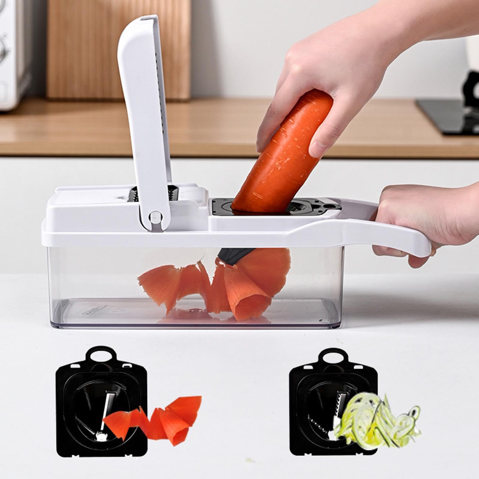 Tritatutto per verdure da cucina, tagliaverdure manuale | Affettatrice