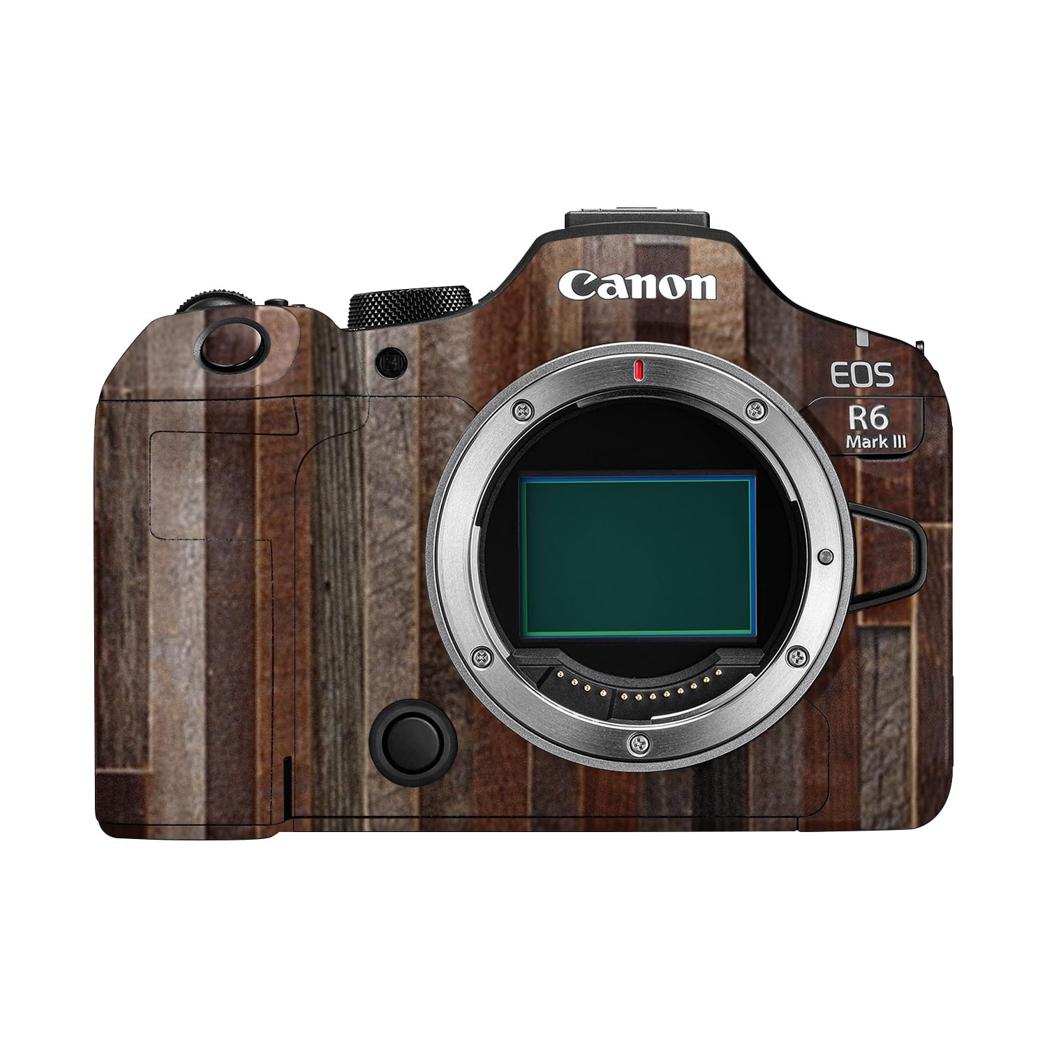Camera Skin Compatible with Canon EOS R6 Mark III (2025) - Woody - Premium 3M Vinyl Protective Wrap Decal Cover - Easy to Apply | Crafted in the USA by MightySkins