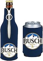 Vista 16 de Kolder Soporte de manga aislante de cerveza Coolie con licencia Huggie Can & Bottle Set (Coors) Light Mountains