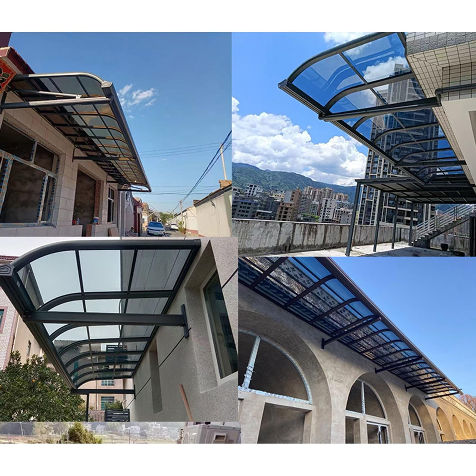 Lastre Policarbonato Trasparente 60x200cm - Pannelli Copertura Per Tetti, Serra E Tettoie - Foto 12