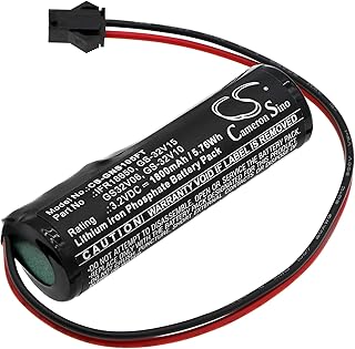 Battery for Gama Sonic Orion GS-123, Pagoda GS-104, Polaris GS-178, Royal GS-98, Solar Barn Light 12201, Solar Coach Light 10001 PN:GS-32V10, GS-32V15, IFR18650 1800mAh