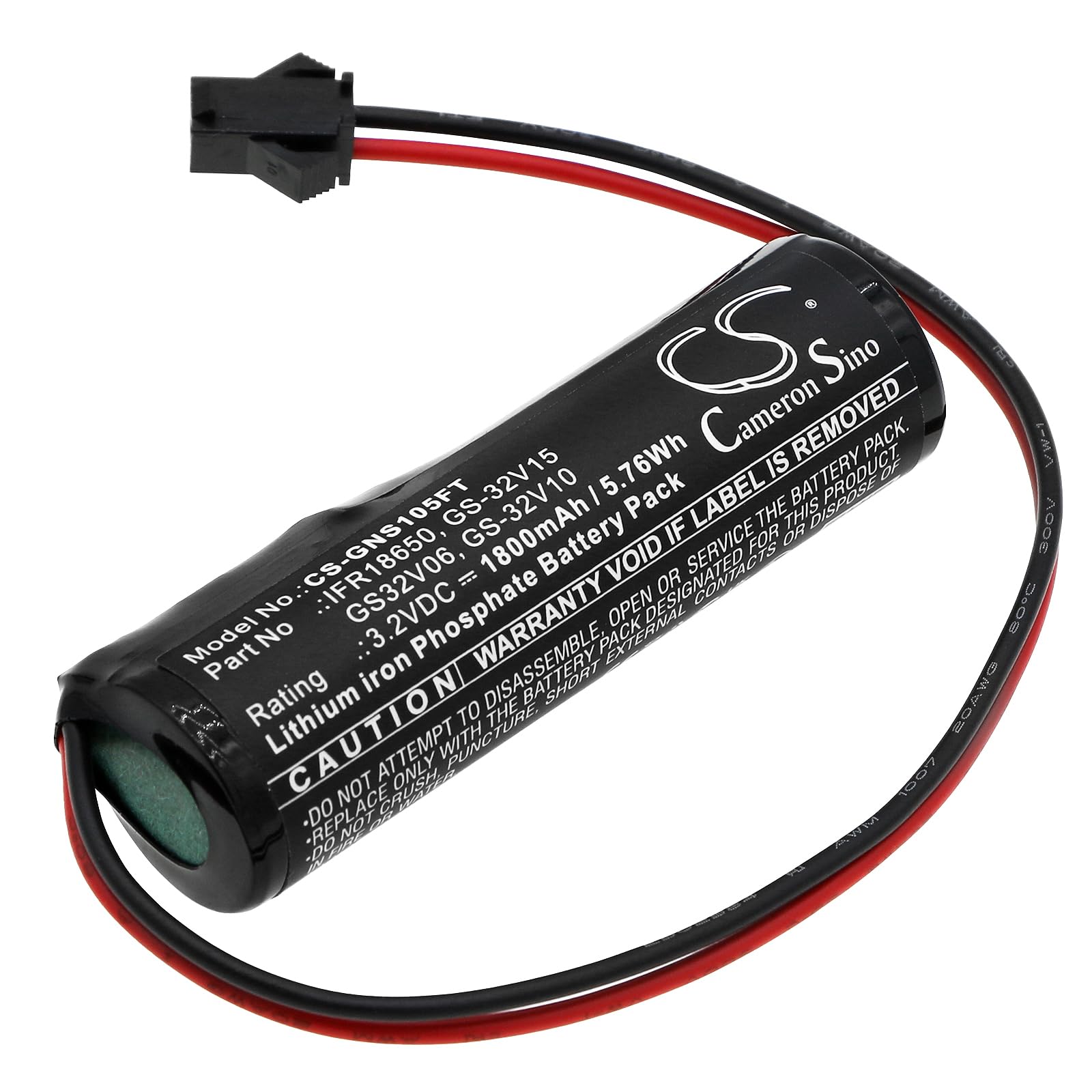 1800mAh Replacement Battery for Gama Sonic Baytown Bulb GS-106B, Baytown GS-106, Baytown II Bulb GS-105B, Baytown II GS-105, Bollard GS-127EZ, Flora GS-113F, GS-105, GS-106, GS-111, GS-111PL, GS-122