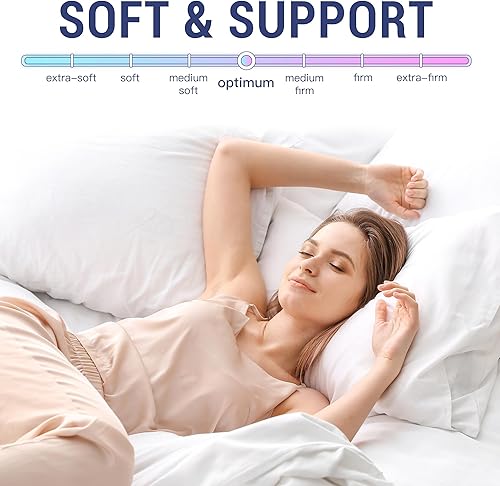 Miniatura 4 de NEXHOME PRO Cubrecolchón tamaño Queen, extra grueso, refrescante, con bandas elásticas, relleno alternativo de plumón orgánico para aliviar el dolor