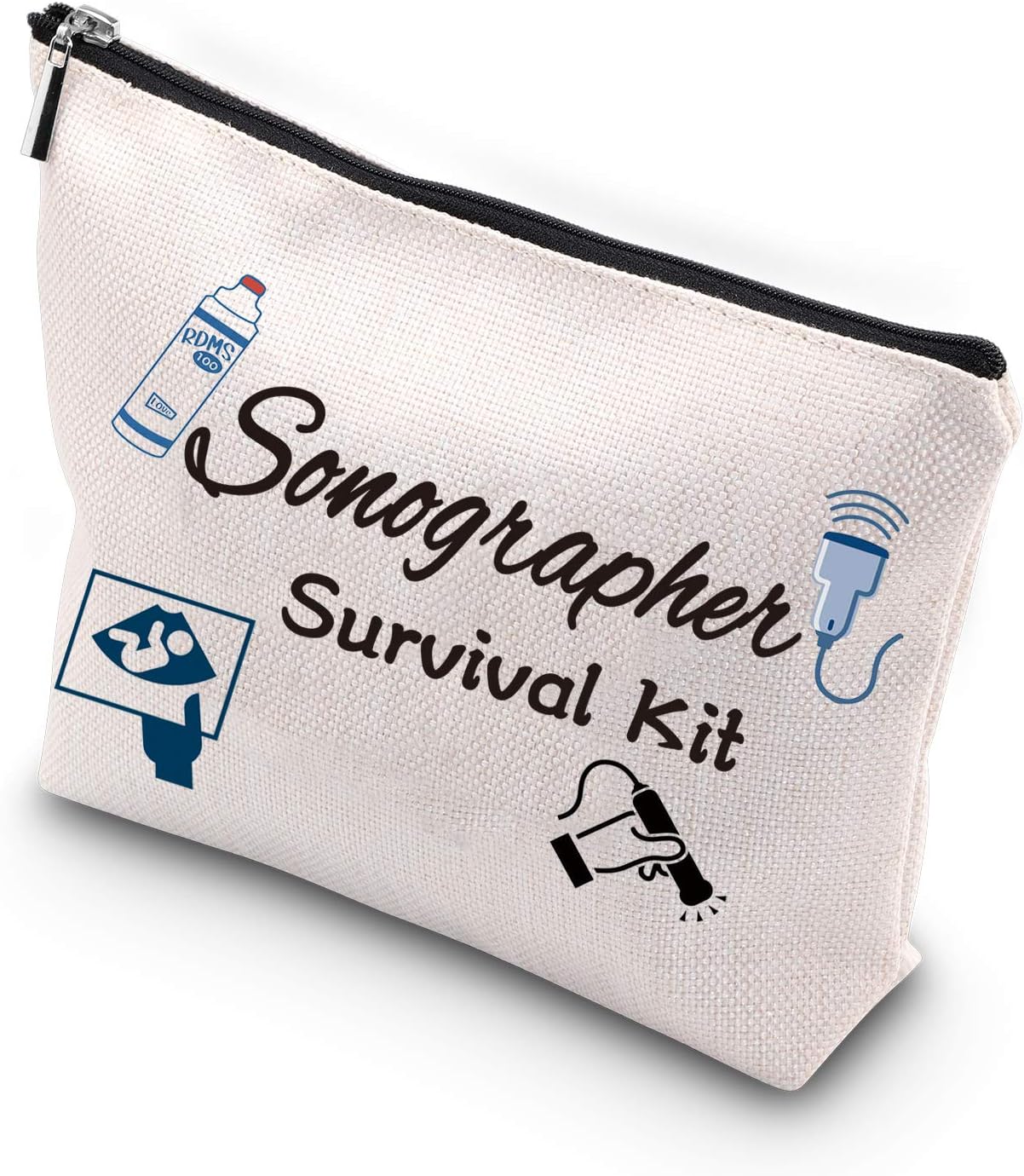 KUIYAI Ecografista regalo ecografista kit de supervivencia ultrasonido tecnología maquillaje bolsa regalo radiólogo, Sonógrafo de supervivencia