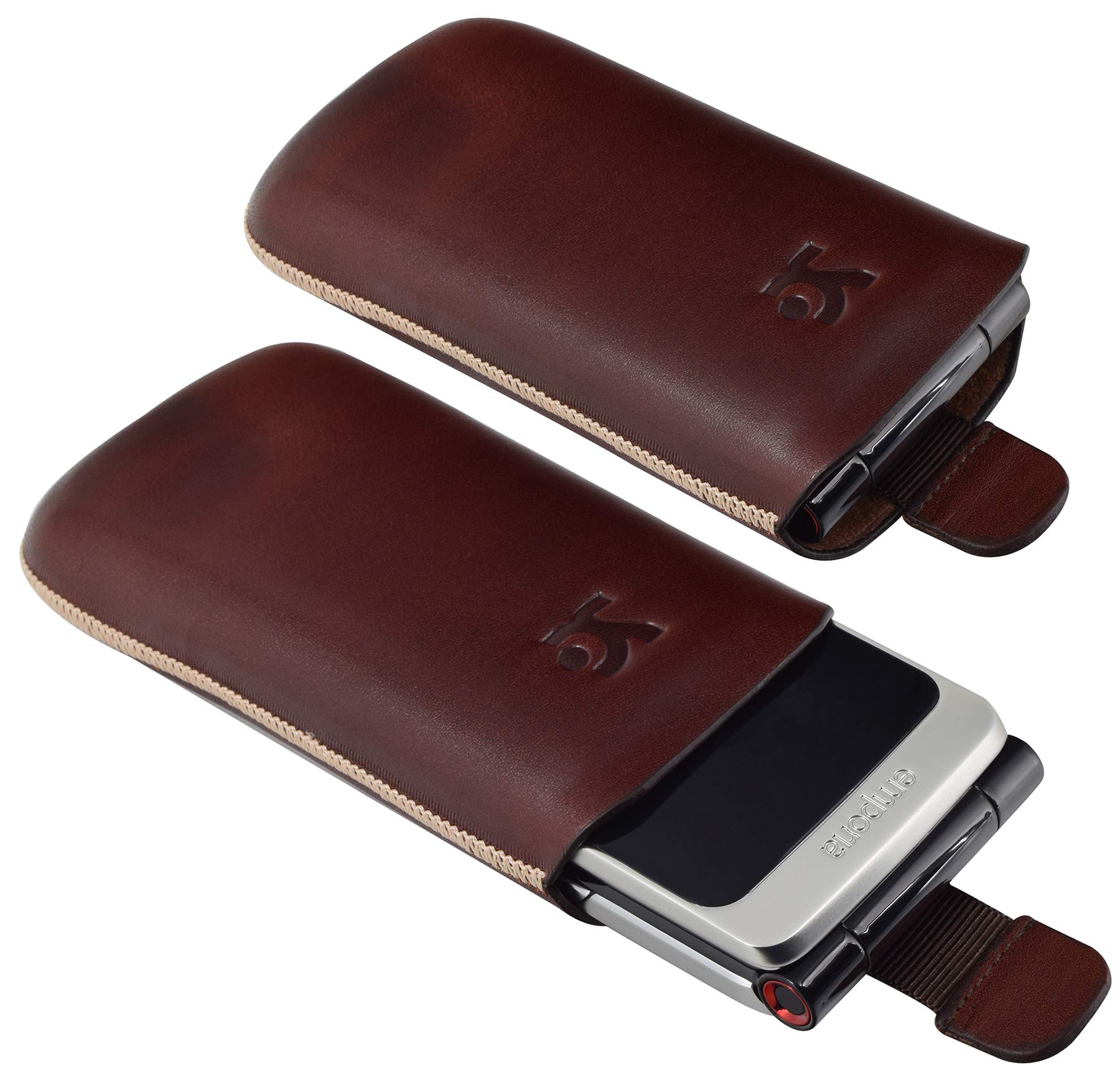 Suncase® Custodia In Vera Pelle Per Doro Leva L30