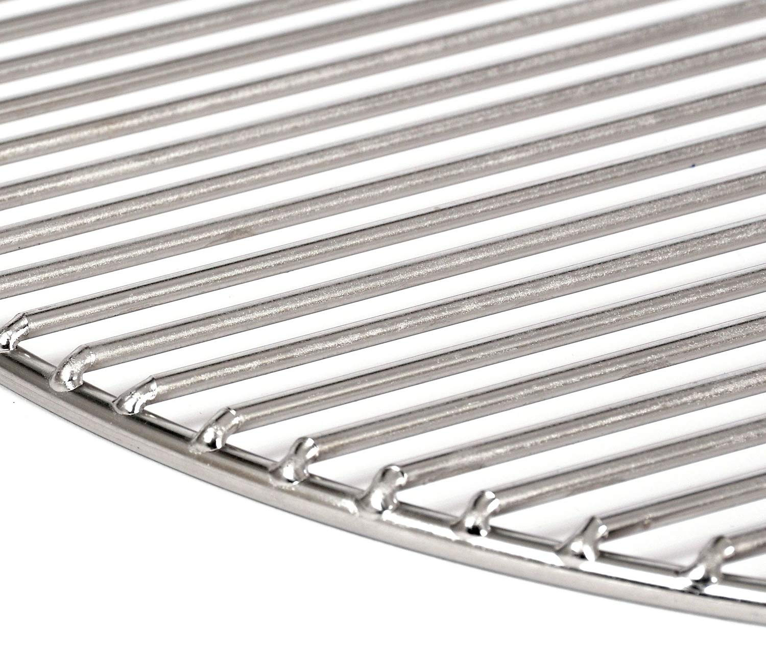 Grillrost Ø 70 cm aus Edelstahl rostfrei und elektropoliert 4mm für Grill rund, Kugelgrill, Feuerschalen Grillschalen Rundgrill