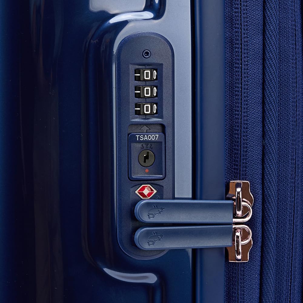 Mandarina Duck Logo Print and Metal, Indigo, M