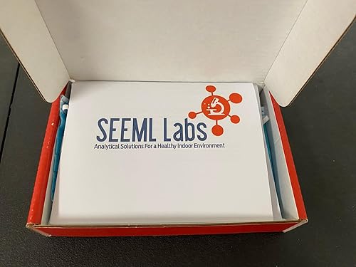 Inspector de amianto en una caja (resultados de 2 a 3 días) análisis de laboratorio acreditado por NVLAP incluido