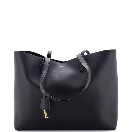Saint Laurent, Pre-Loved Shopper Tote Leather Large, Black