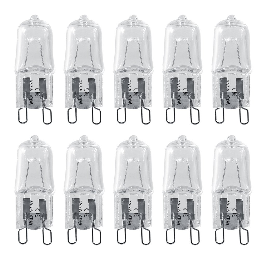 GOTOTOP 10 x G9 120 V 40 W Warm White Energy-Saving LED Halogen Light Bulb