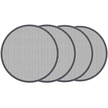Fan Dust Filter for PS5 PRO Dust Cover Kit for PS5 Fan Dust Filter 11x11cm Mesh Dust Cover for PS5 Fan Console Cleaning Accessories 4pcs