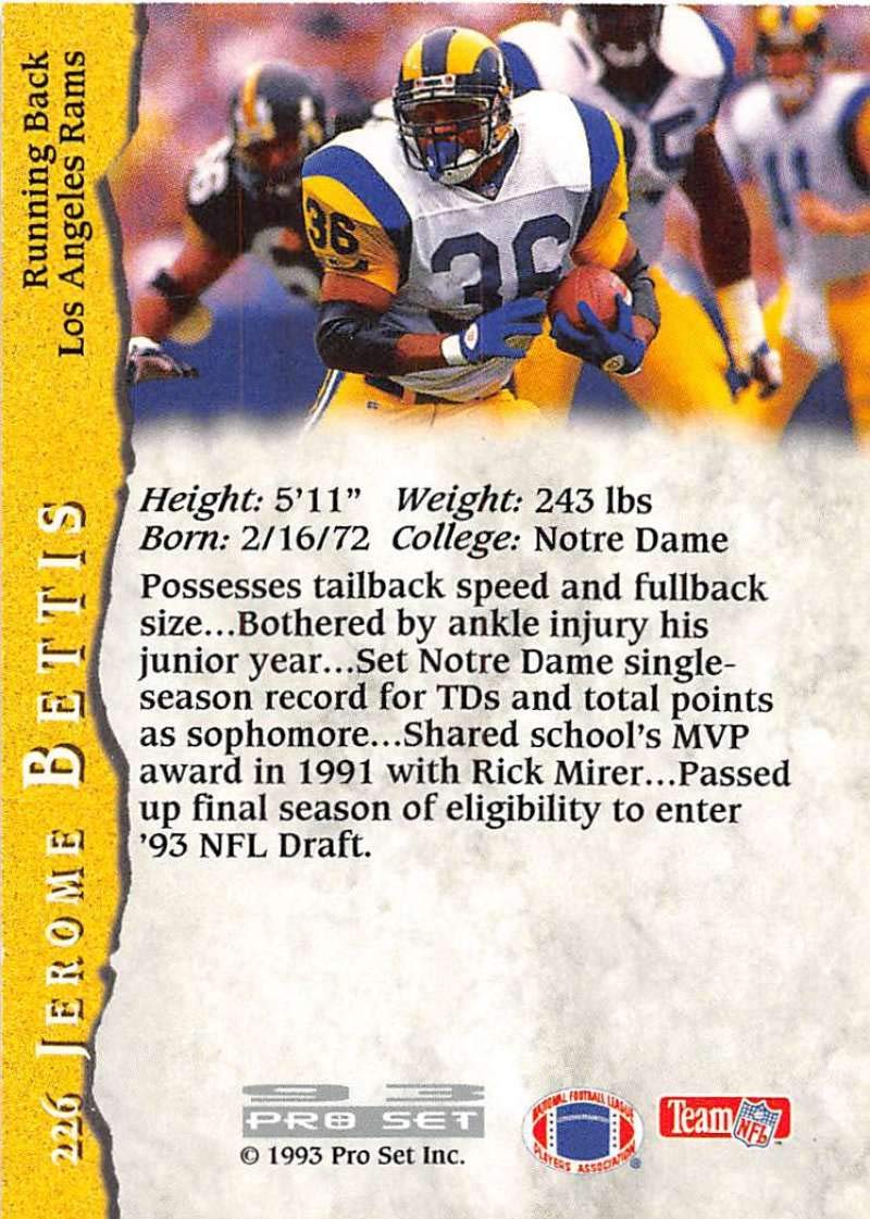 [5シリ]Jerome bettis nfl auto 5シリ]Jerome bettis nfl auto