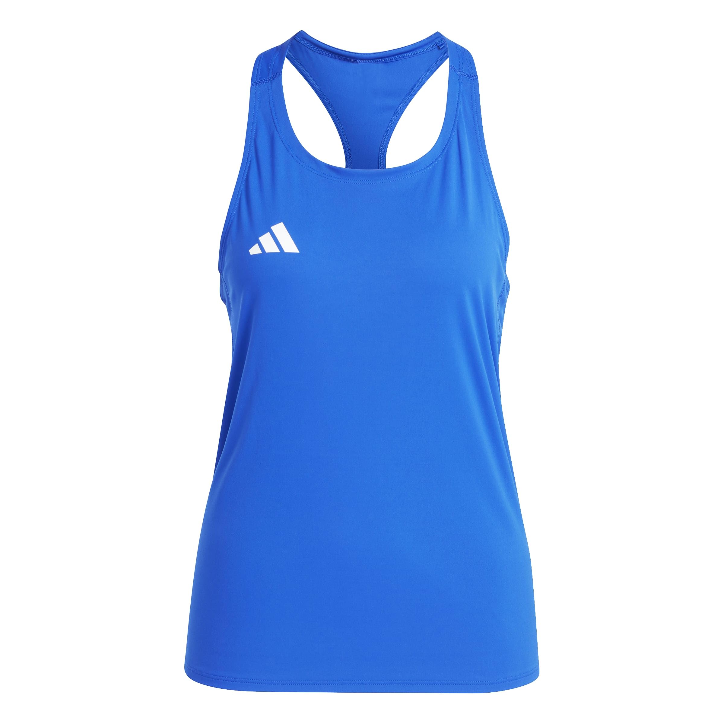 adidas Women's Adizero Essentials Aeroready Running Tank Shirt, Team Royal Blue, XXS