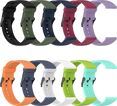 Miniatura 3 de FitTurn Paquete de 10 correas de reloj deportivas compatibles con AMAZTIM C20 PRO 1.72C20PYRODUM GT600Kospet Tank M1 Pro Smartwatch - Correa