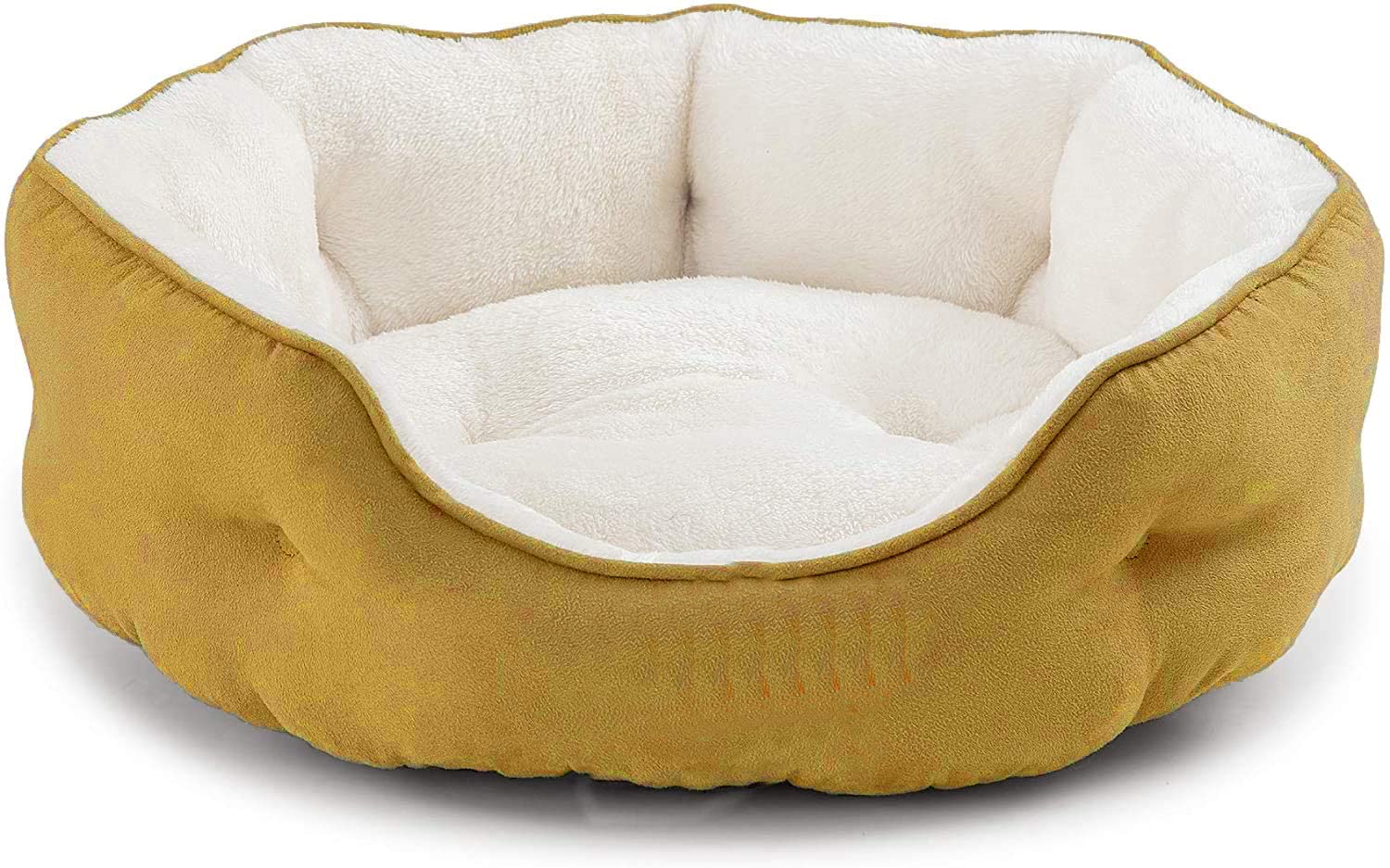 Fluffys Round Cat Bed for Indoor Cats Clearance Washable Dog Bed for Puppy and Kitties with Slip-Resistant Bottom, Plush Flannel Pet Supplies XXXL Beige (B09Q6DJ4W9) Amazon Price History, Amazon Price Tracker