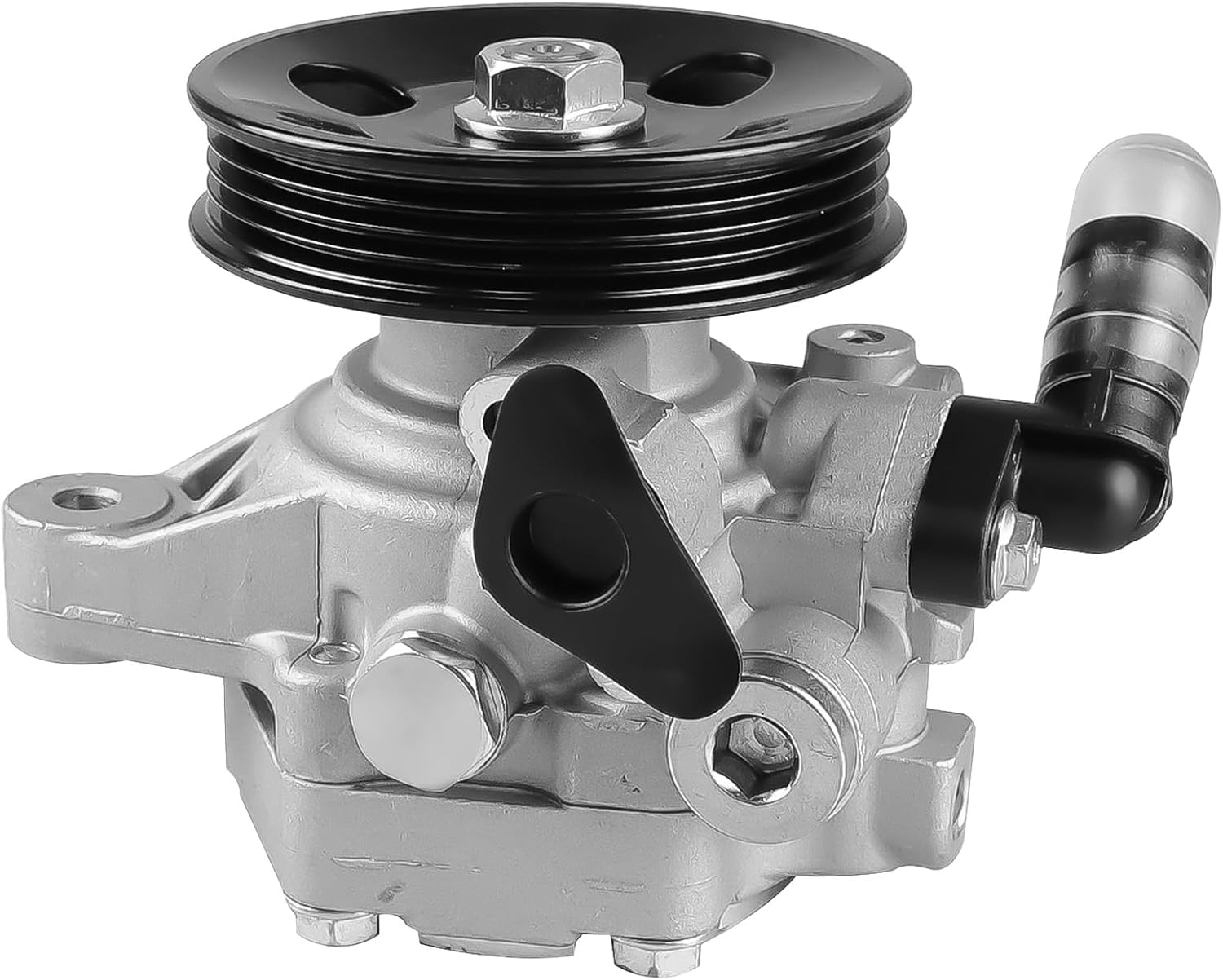 21-5267 Power Steering Pump with Pulley, For Honda Civic Coupe/Sedan 1.7L 2001-2005, For Acura EL 2001-2005 -L4 1.7L, Replace# 96319M, 06561PLA505RM, 56110PLA013