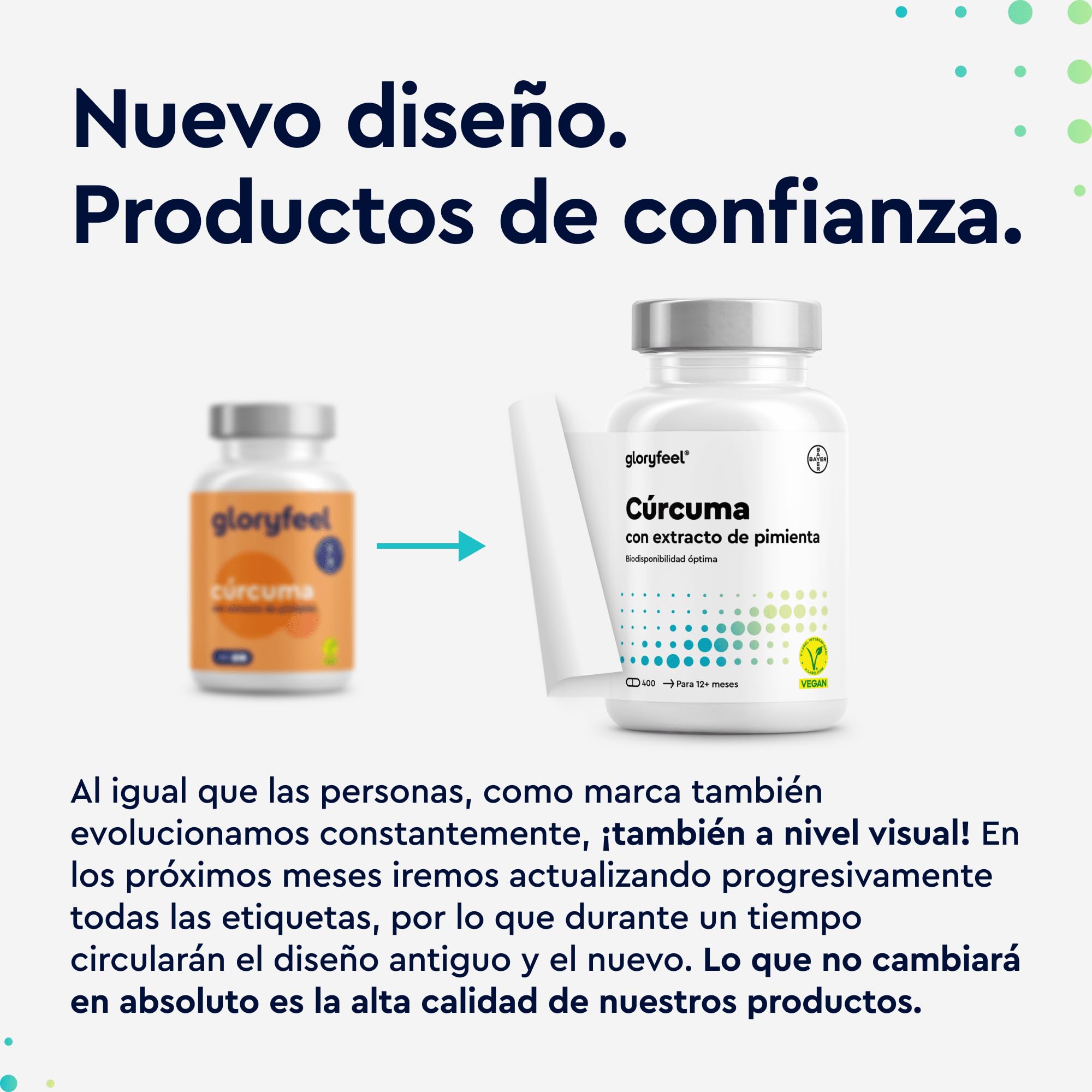 Cúrcuma Curcumina con Pimienta Negra (Piperina) - 400 Cápsulas Veganas - Máxima Potencia 700mg por Cápsula - Polvo de Turmeric