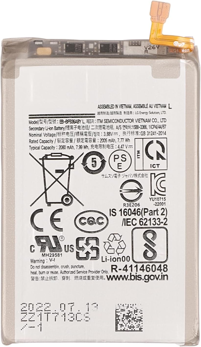 Duotipa New EB-BF936ABY Replacement Battery Compatible with Samsung Galaxy Z Fold4 / Fold 4 5G SM-F936 with Repair Tools Kit