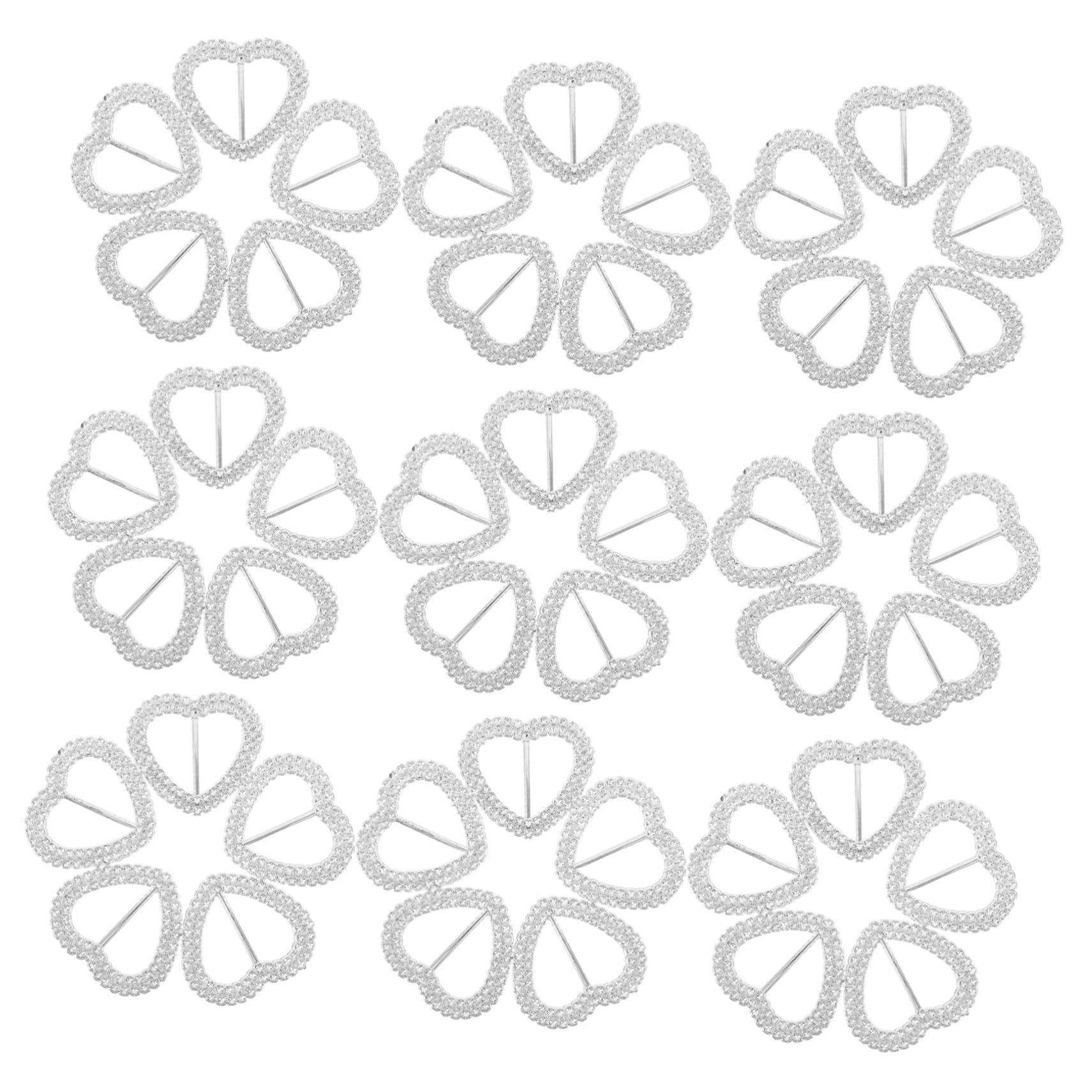 Boucles étoilées pour fixer les ceintures et foulards glissants sans couture