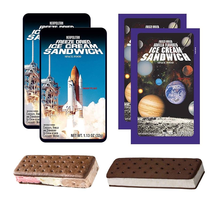 Space Food (Astronaut Food) - Vanilla Ice Cream