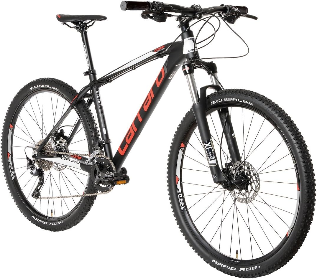 Carraro Comp Sl 27.5 Bicicletta Mtb, Nero/Rosso Opaco, XL : Sport e tempo  libero