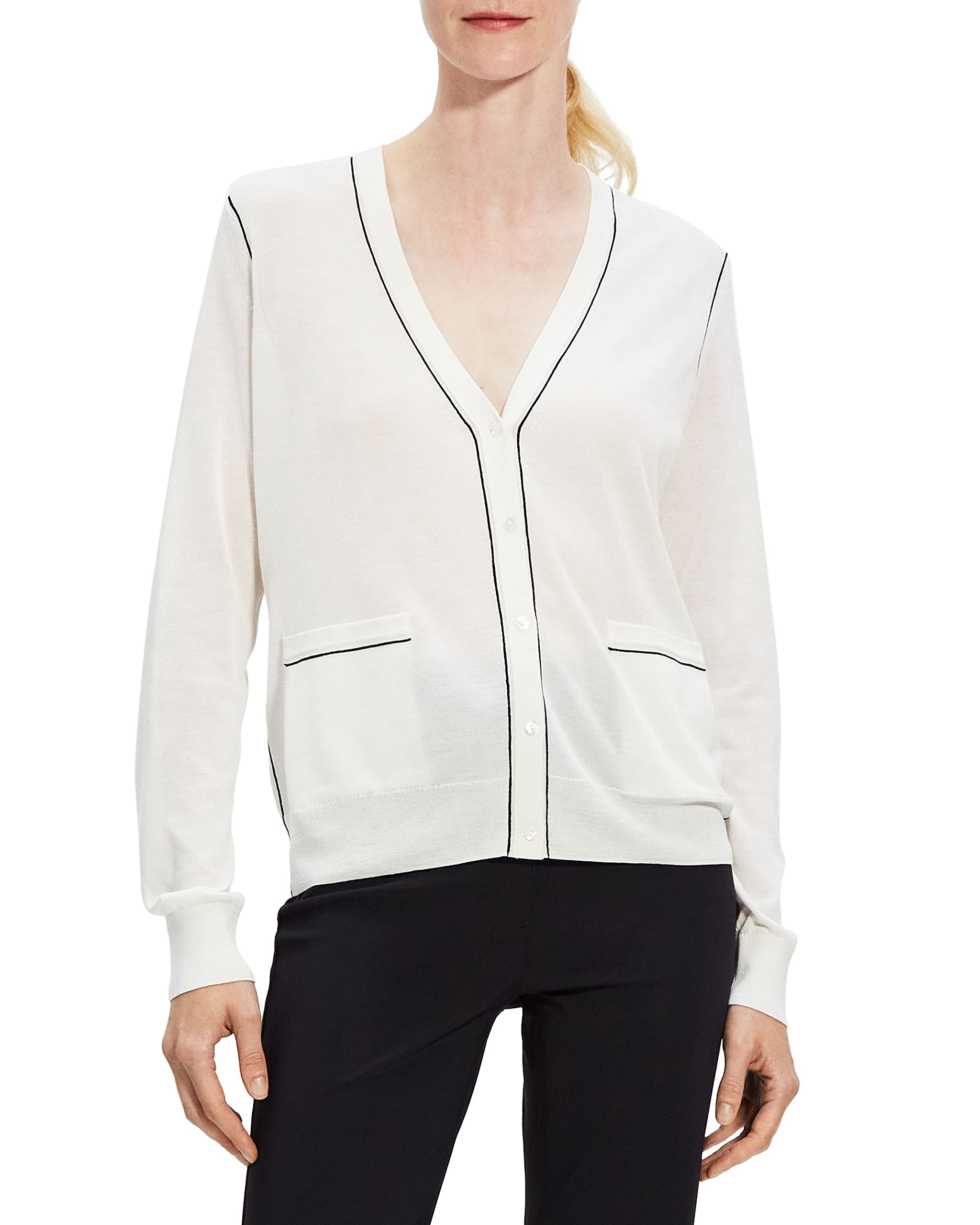 Theory Womens Outline Cardi