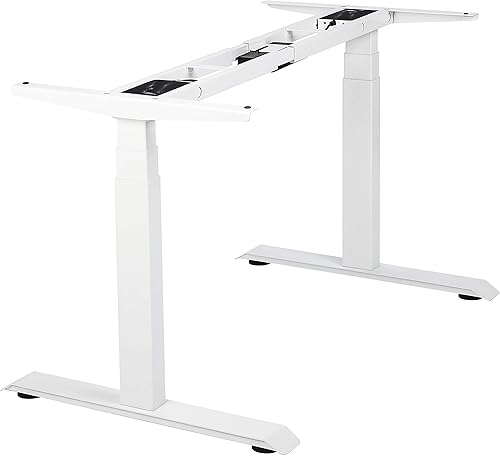 Miniatura 9 de VWINDESK VJ201-S3 - Marco de escritorio eléctrico de altura ajustable para sentarse o sentarse, solo soporte para sentarse, base de escritorio Negro