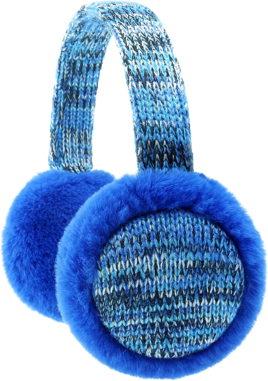 RAOEXI Winter Ear Muffs For Kids Warm Furry Knit Girls Earmuffs Boys Baby Plush Toddler Ear Warmers Outdoor Ear Covers
