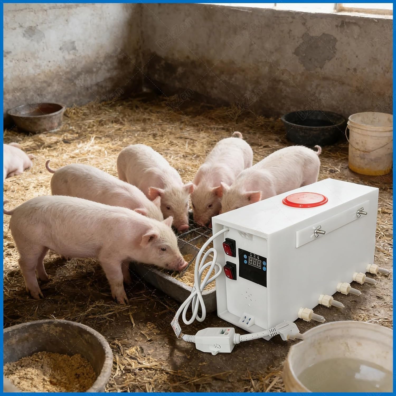 Maszyna do karmienia prosiąt – uniwersalna maszyna do ssania z dźwiękiem, odpowiednia do dojenia i karmienia, idealna do użytku na pastwiskach, łatwa obsługa