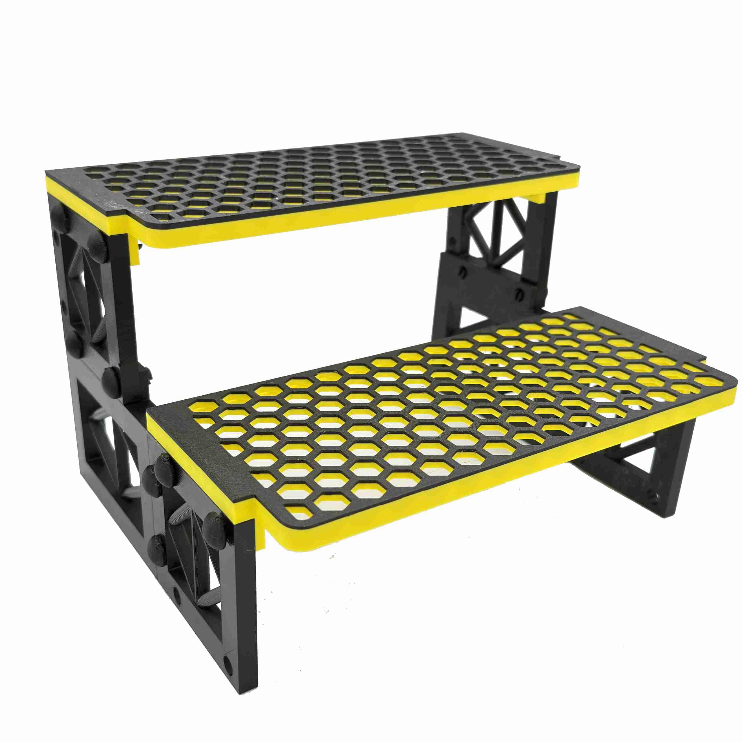 2 Tier Stackable Frag Rack (Yellow)