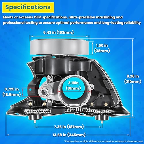 Miniatura 6 de Repuesto para Zodiac Polaris R0543200 3900 Sport Robotic Pool Cleaner Rebuild Kit Tune-Up Kit Accesorio También para P39 Sport Pressure Limpiador de