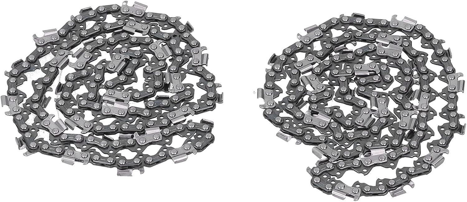 18インチ 2個パック チェーンソーチェーン 合金鋼 腐食 高速放散 簡単取り付け プロ用 DIY用 (-1011210682412