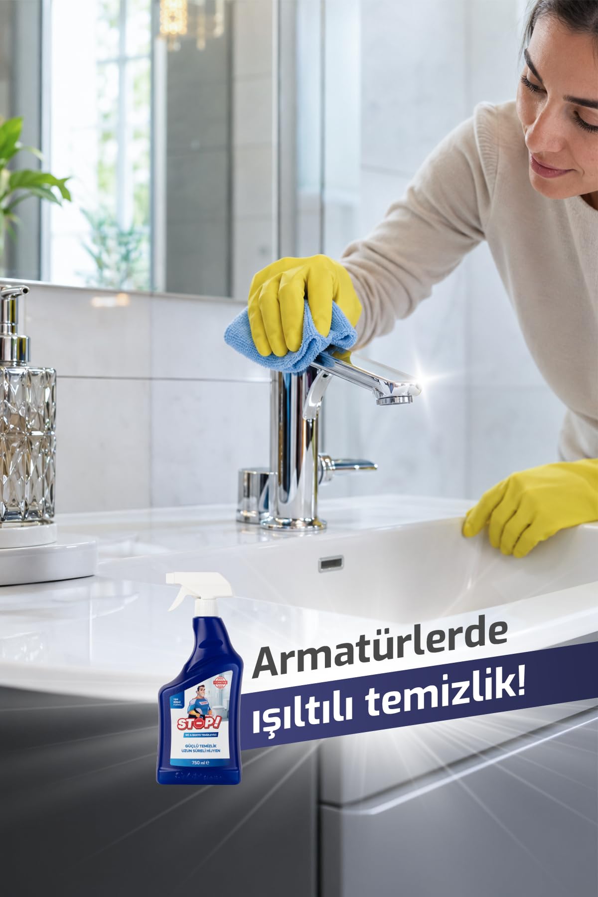 Stop Forte WC & Banyo Temizleyici