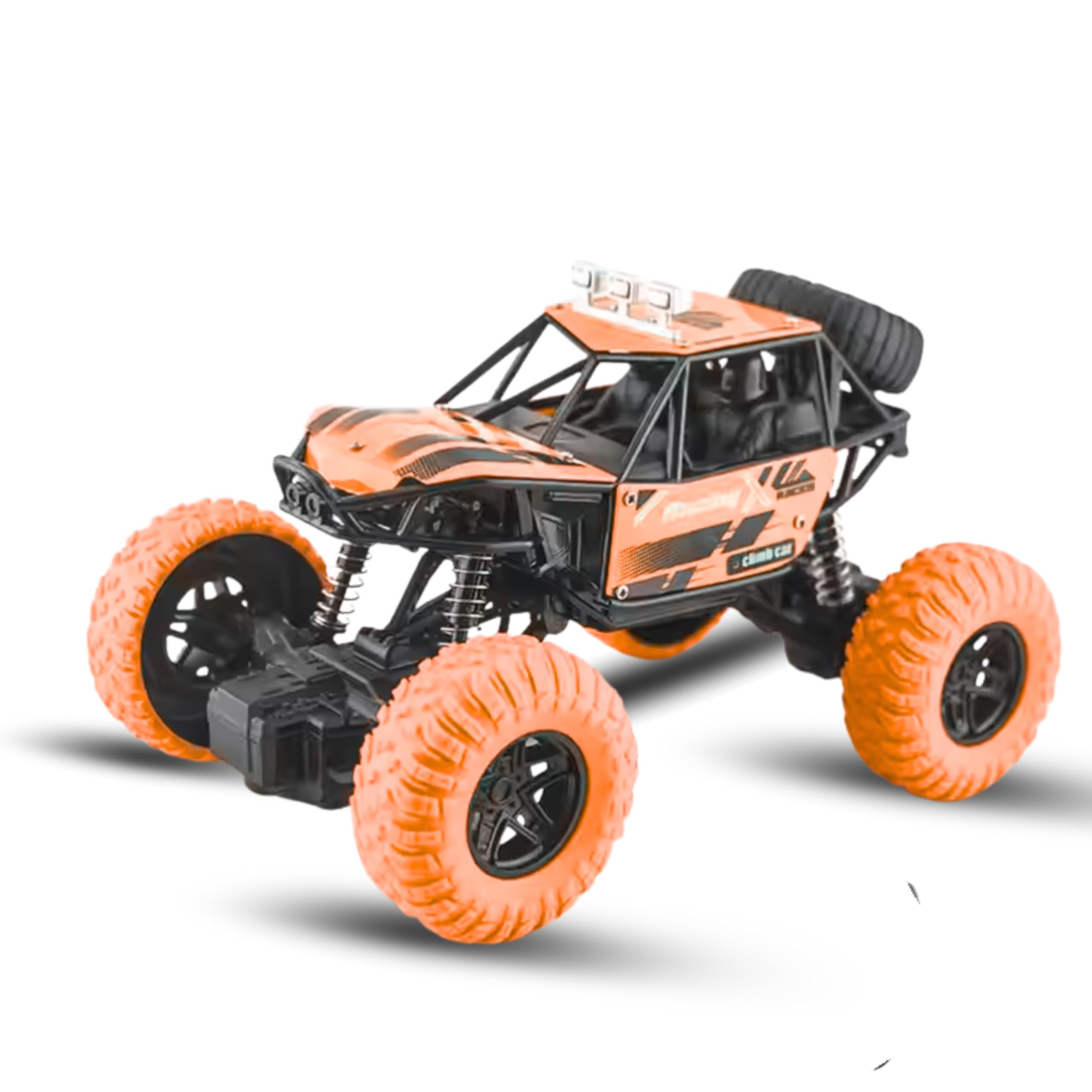 Bunniez Rechargeable RC 4x4 Off-Road Rock Crawler with Spray
