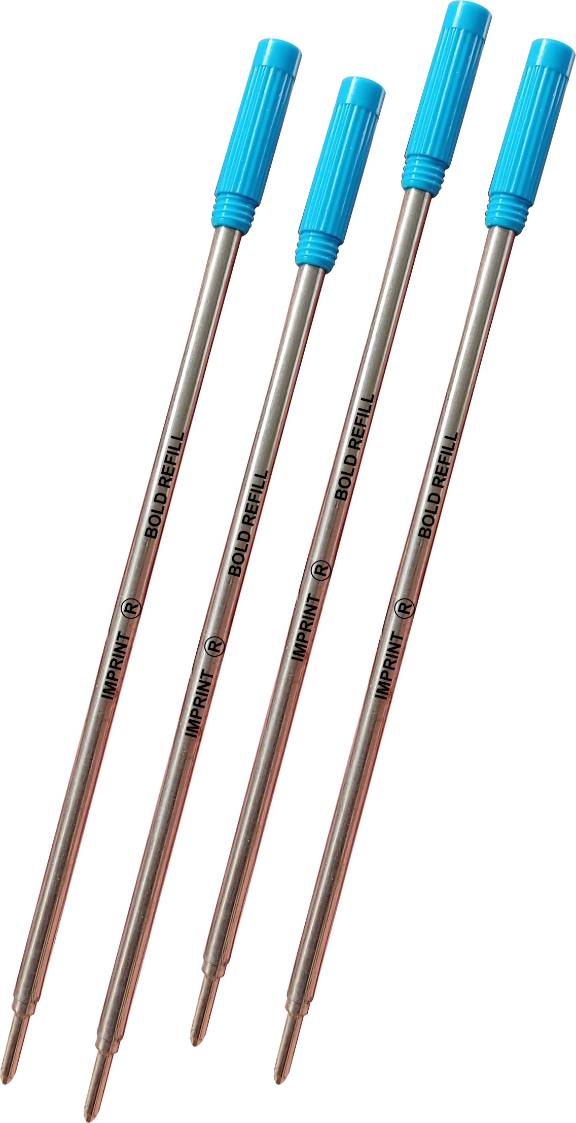 4 Screw Type Blue Refills for Ball Pens/Universal Refills