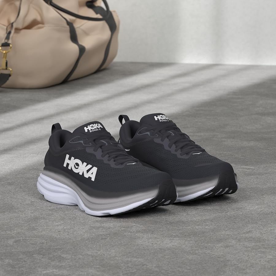 HOKA BONDI 8 ブラック ワイド Amazon.com | Hoka Men's Bondi 8 Sneaker, Black/White, 7.5