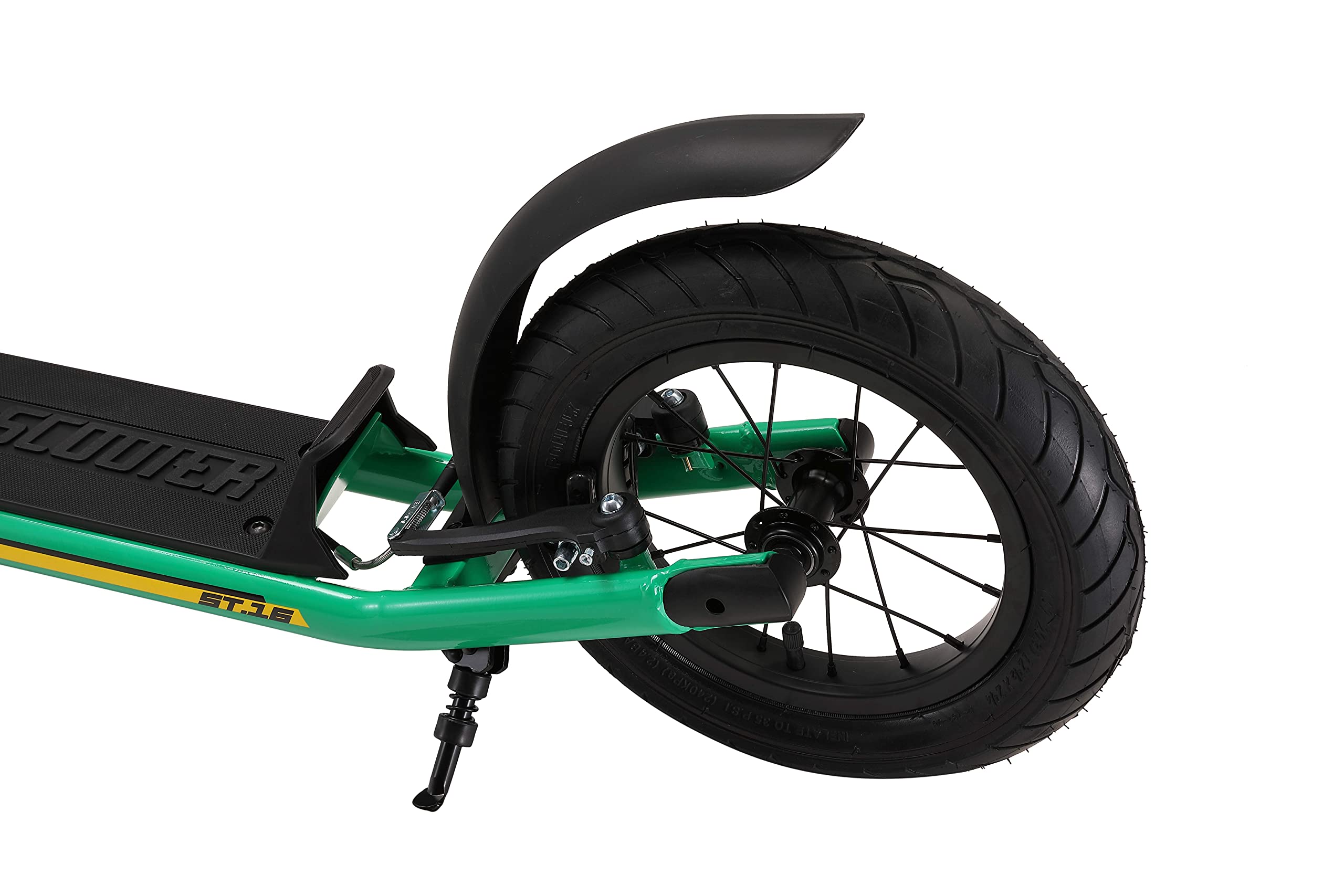 STAR SCOOTER Kinder Tret Roller ab 8 Jahre | City Kick Scooter Luftreifen Höhenverstellbar 16 Zoll New Gen