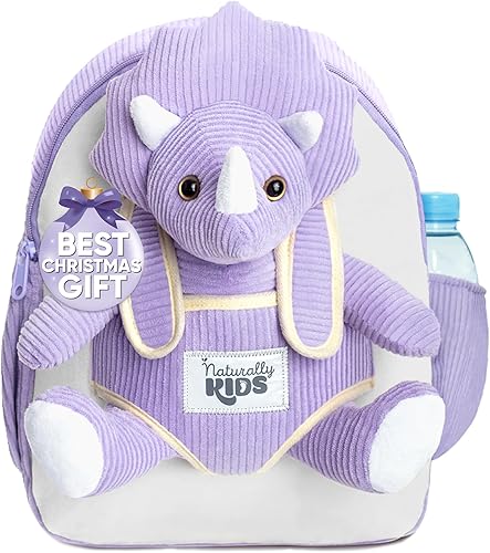 Miniatura 249 de Naturally KIDS - Juguetes de unicornio para niños y niñas de 2 a 3 años, regalos de cumpleaños, mochila de unicornio para niños pequeños 03 Unicornio