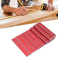 Vista 2 de plplaaoo Barras de configuración de aluminio, medidor de altura ajustable, bloques de configuración de carpintería, juego de medidores de altura